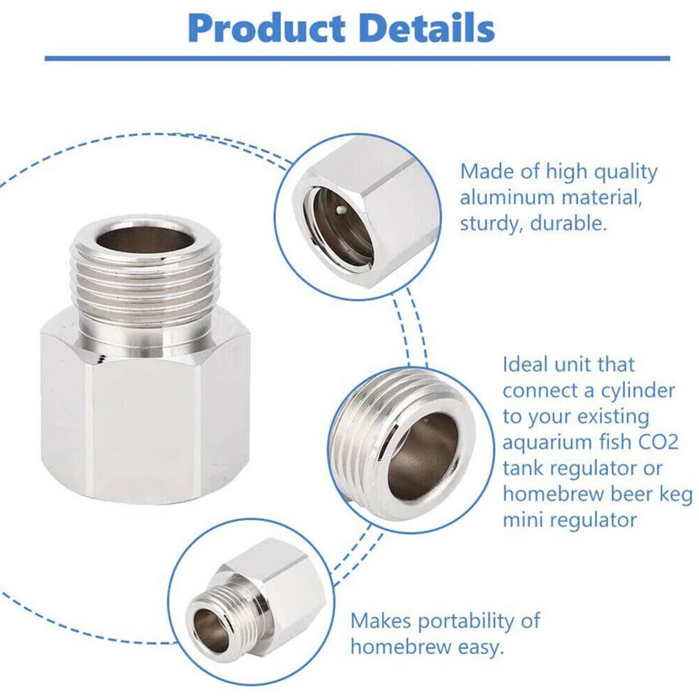 

Cylinder Refill Adapte Kit For Standards Tream Cylinders With Coarse Trapezoidal Thread TR 21x4 Internal W21.8x1/14\" External