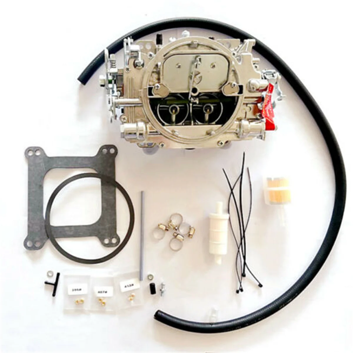 New Carburetor 1405 For Edelbrock Performer Carburetor 600 CFM with Manual Choke Satin Finish (1405)