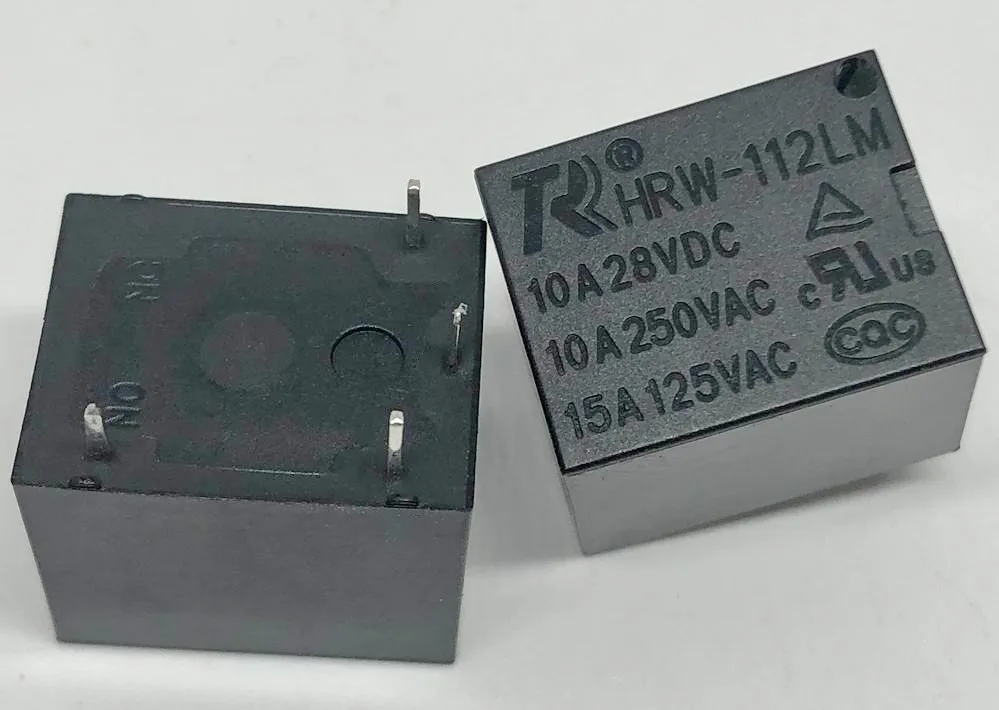 New HRW-105LM ; HRW-112LM ; (T73-1A-5V/12V) Relay 4 pins