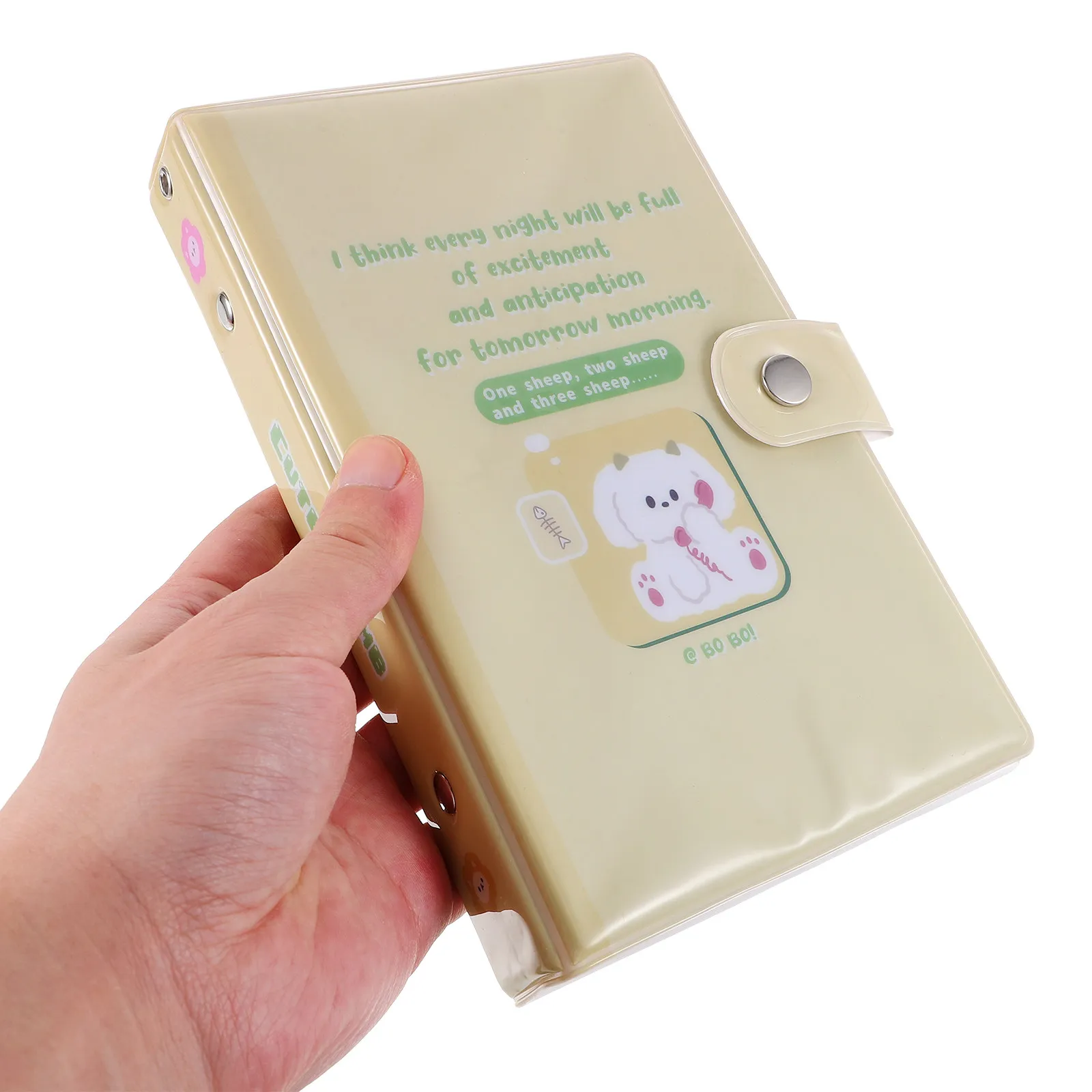 

Обложка для папки на 6 кольцах с мультяшным дизайном для DIY-планировщика, скрапбука, фотоальбома, блокнота, органайзера A6, сменных блоков, для дома и офиса