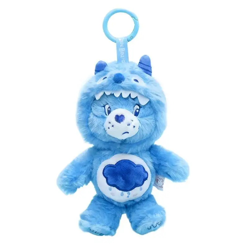 الرعاية الدببة أفخم مفتاح سلسلة Kawaii Carebears قوس قزح الدب أفخم أنيمي هواية دمية محشوة كيرينغ حقيبة دمية عيد الميلاد هدية عيد ميلاد