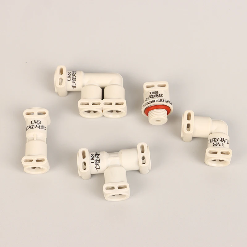 1PCS Coffee Machine Connector Straight L Two-way TF Three-way For Fully Automatic Coffee Machine, Interface Accessories