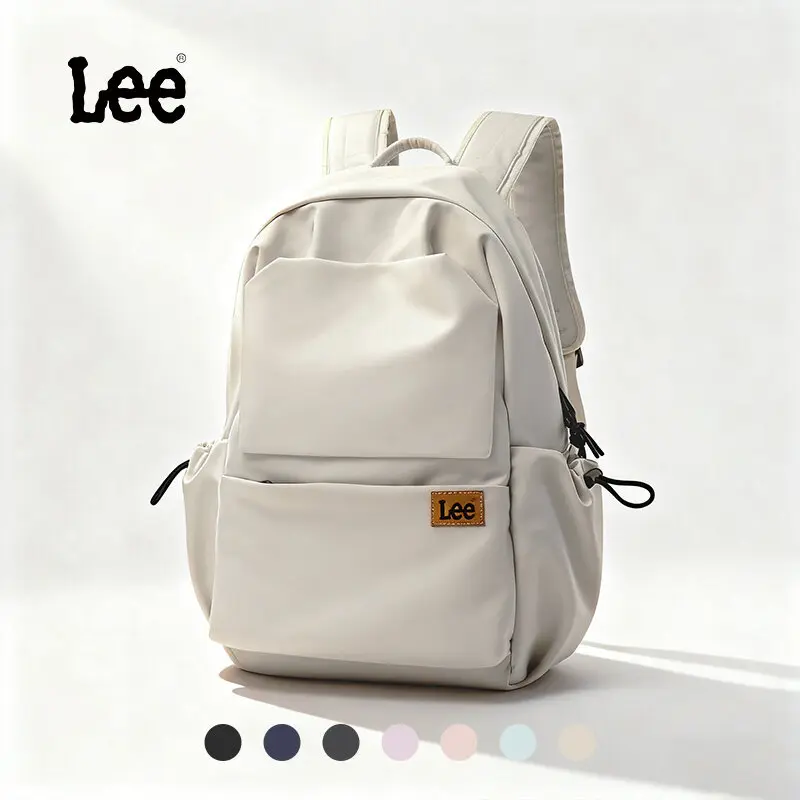LEE Unisex Large Capacity Laptop Bagpack Women Man Middle School College Student School Bag Outdoor Travel Rucksack