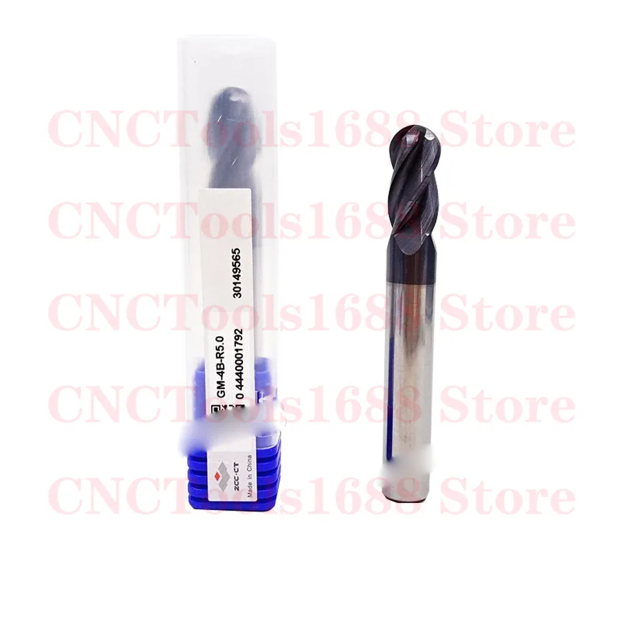 ZCC.CT GM-4B GM-4BL-R1.5 R2.0 R2.5 R3.0 R4.0 R5.0 R6.0 R7.0 R8.0 R9.0 R10.0 Solid carbide End Mill Processing