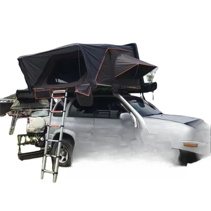 2026 New Outdoor Camping Tent ABS Plastic Hard Shell Skylight Side Opening Double-layer Four Season Waterproof 420D Oxford Tent