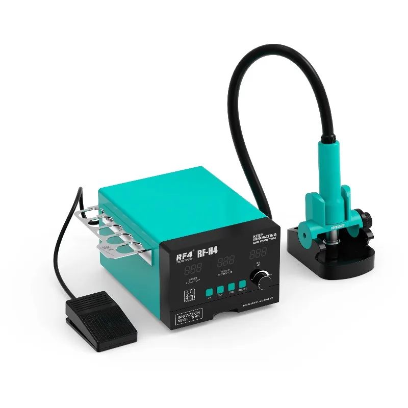 800W/1200W RF4 RF-H5 RF-H4 RF-H3 Hot Air Soldering Station for BGA Rework Fast Solder Repair Tool High Power With LCD Display