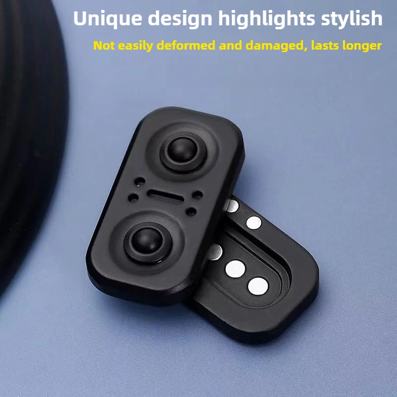 올빼미 EDC 기계식 자석 세그먼트 푸시 카드 슬랩 코인 금속 스트레스 해소 장난감