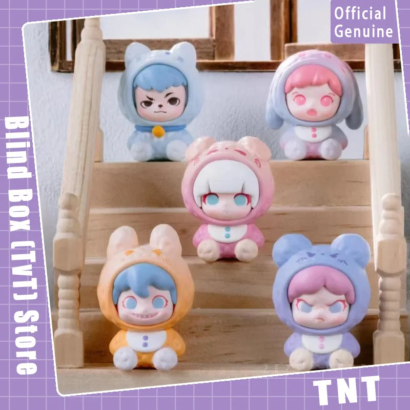 

Подлинная Tnt Mini V4 Tiny Cutie Series, модная слепая коробка, милая мини-кукла, коллекция украшений для рабочего стола, подарок-сюрприз для девочек
