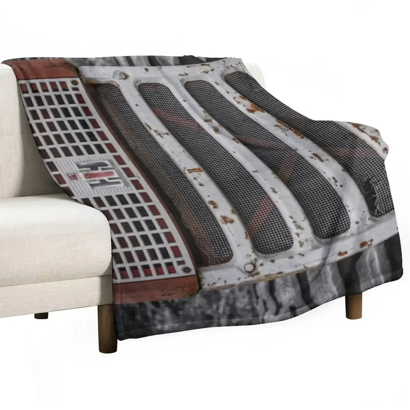 Grinning Grill Throw Blanket Large Decorative Sofa Luxury Blankets