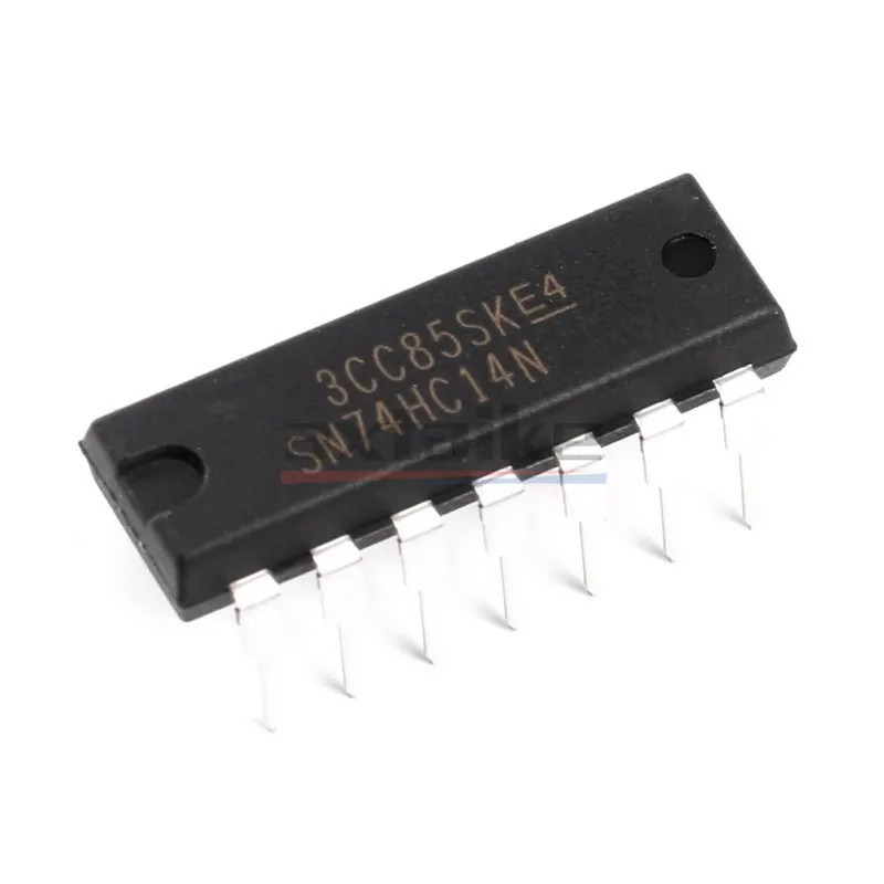 10PCS 74HC14 DIP-14 SOP-14 SN74HC14N 74HC14D SMD Hex Inverters with Schmitt-Trigger Inputs IC