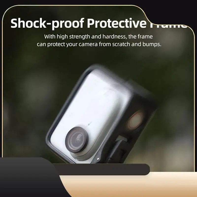 SUNNYLIFE para Insta360 GO 3 GO 3S accesorios de bisel protector de cámara Anti-Bump Drop marco protector de liberación rápida-T44C