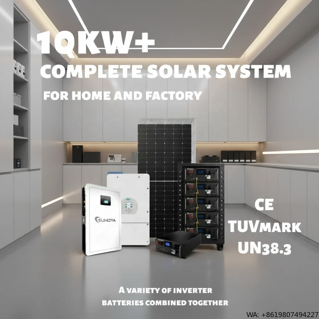 30kW Solis On/Off Grid Hybrid Solar Power System with 60kWh Energy Storage