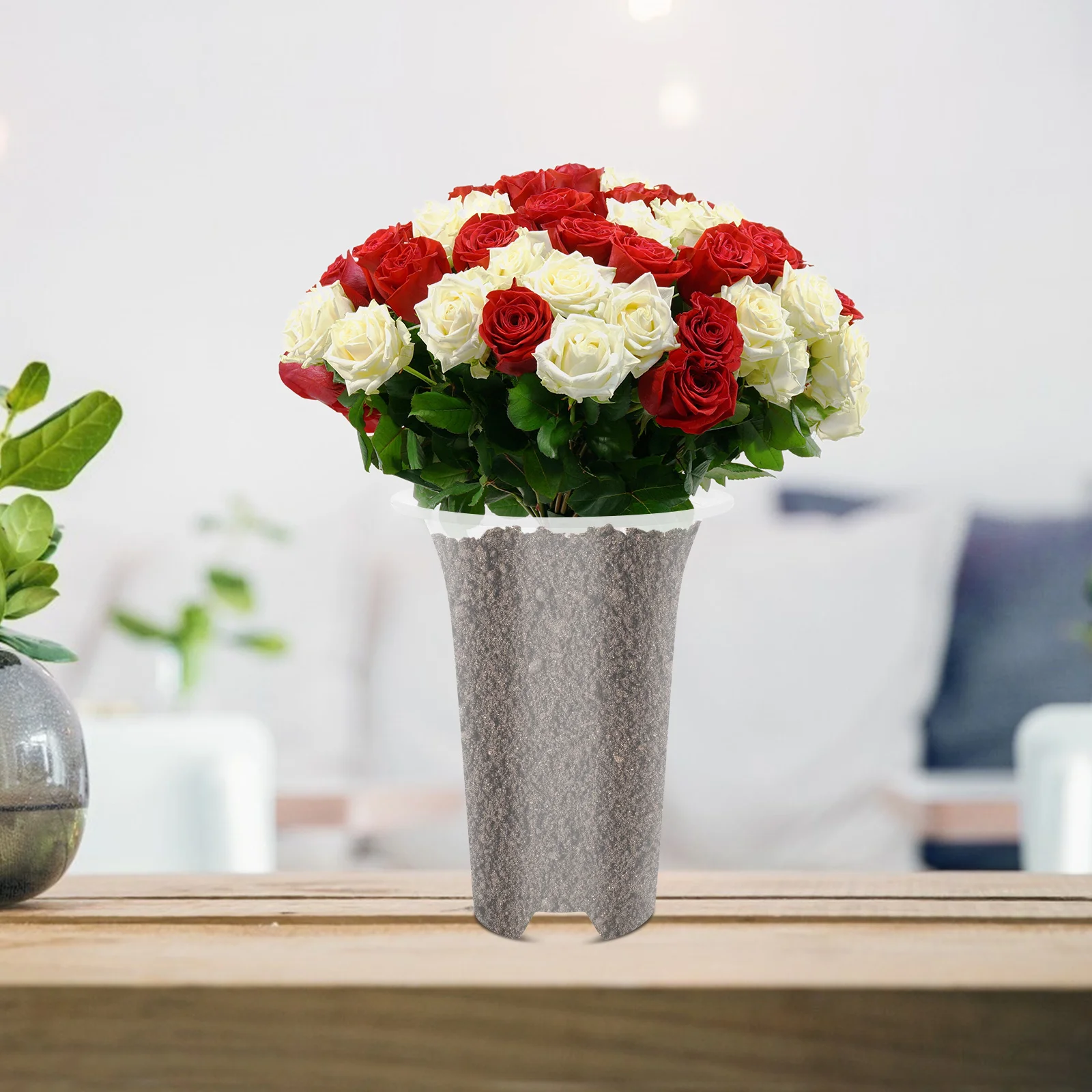 

5Pcs Orchid Planting Pots Thick Plastic Gardening Flowerpots Lightweight Breathable Plant Containers for Orchid Root Aeration