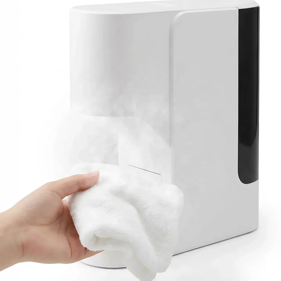 Innovative Hot Towel Machine Fast Heating Disposable Towel Warmer with Sterilization Function for Hotel Use