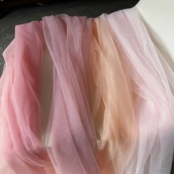 Pink red Tulle wedding background ceiling mesh wedding dress photography background cloth children's clothing fabric
