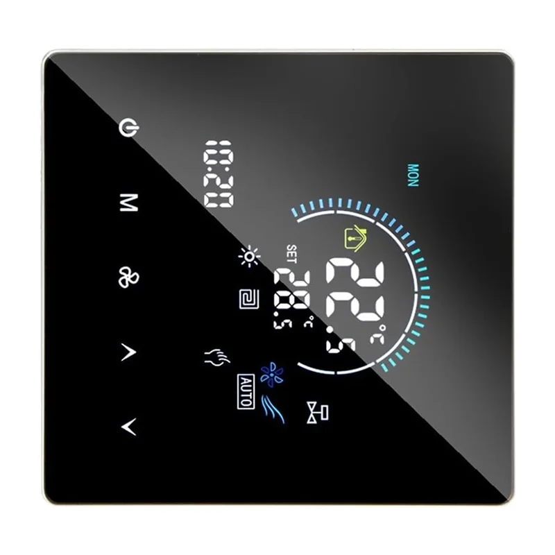 

ABKS-Smart Wi-Fi термостат с дистанционным управлением, программируемый регулятор температуры отопления и охлаждения для напольных систем домашнего офиса