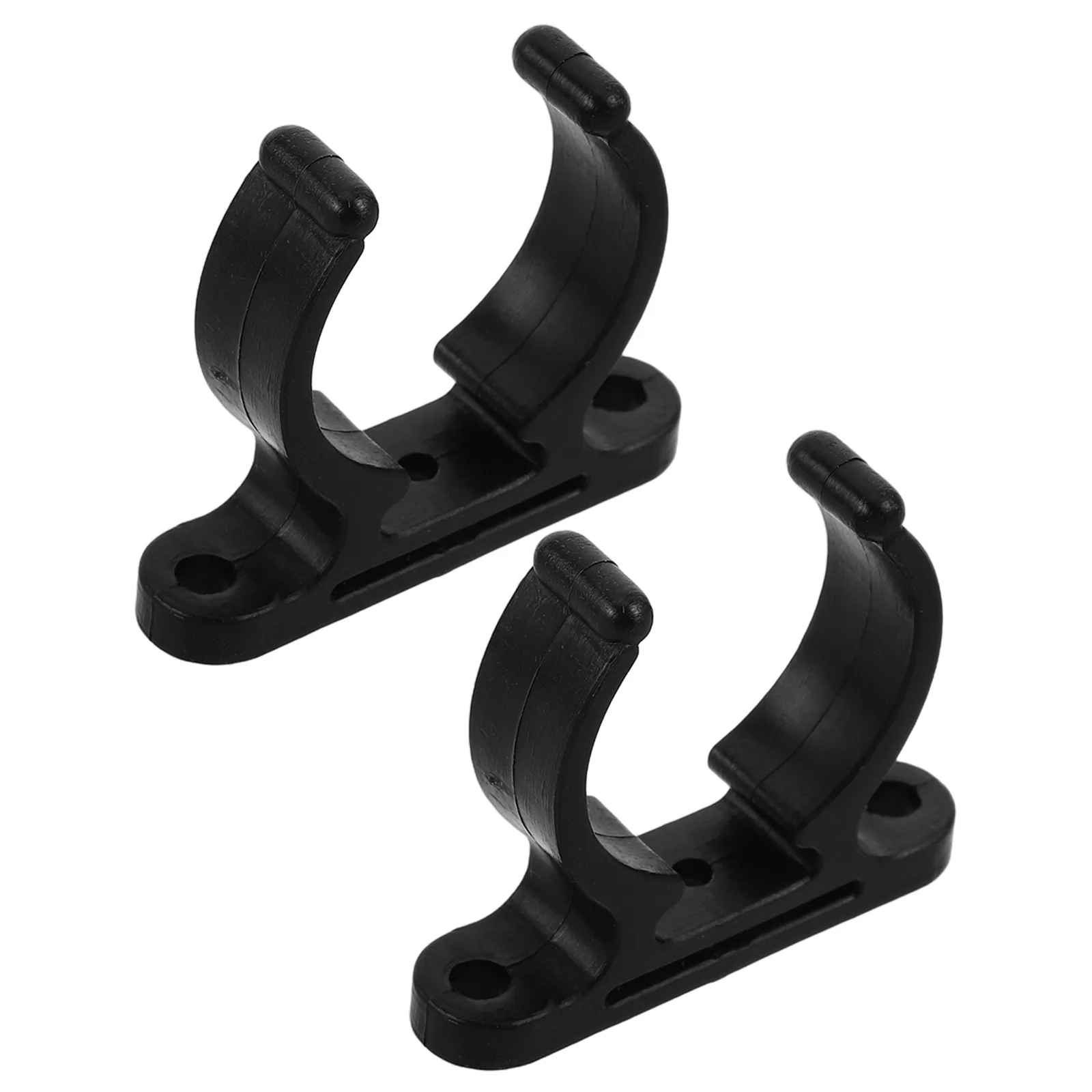 

2Pcs Nylon Marine Clamp Boat Pipe Connector Sturdy Ladder Hook Fastener for Yacht Deck Tube Shelf Maintenance Boat