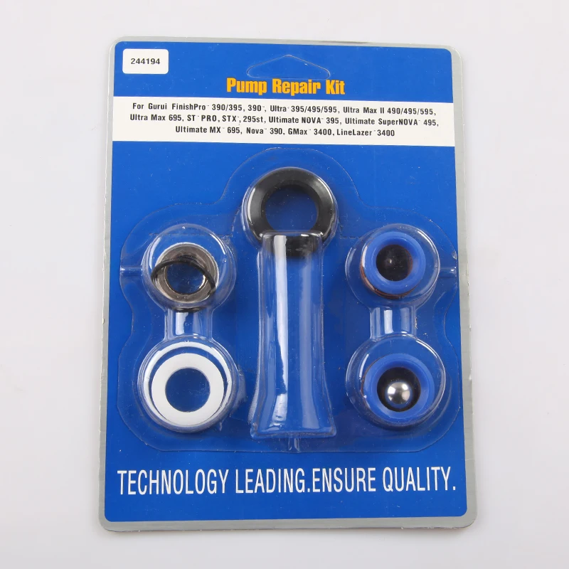 Aftermarket Pump Repair Packing Kit 244194 For Sprayer 244194 Spay Gun 390 395 490 495 595