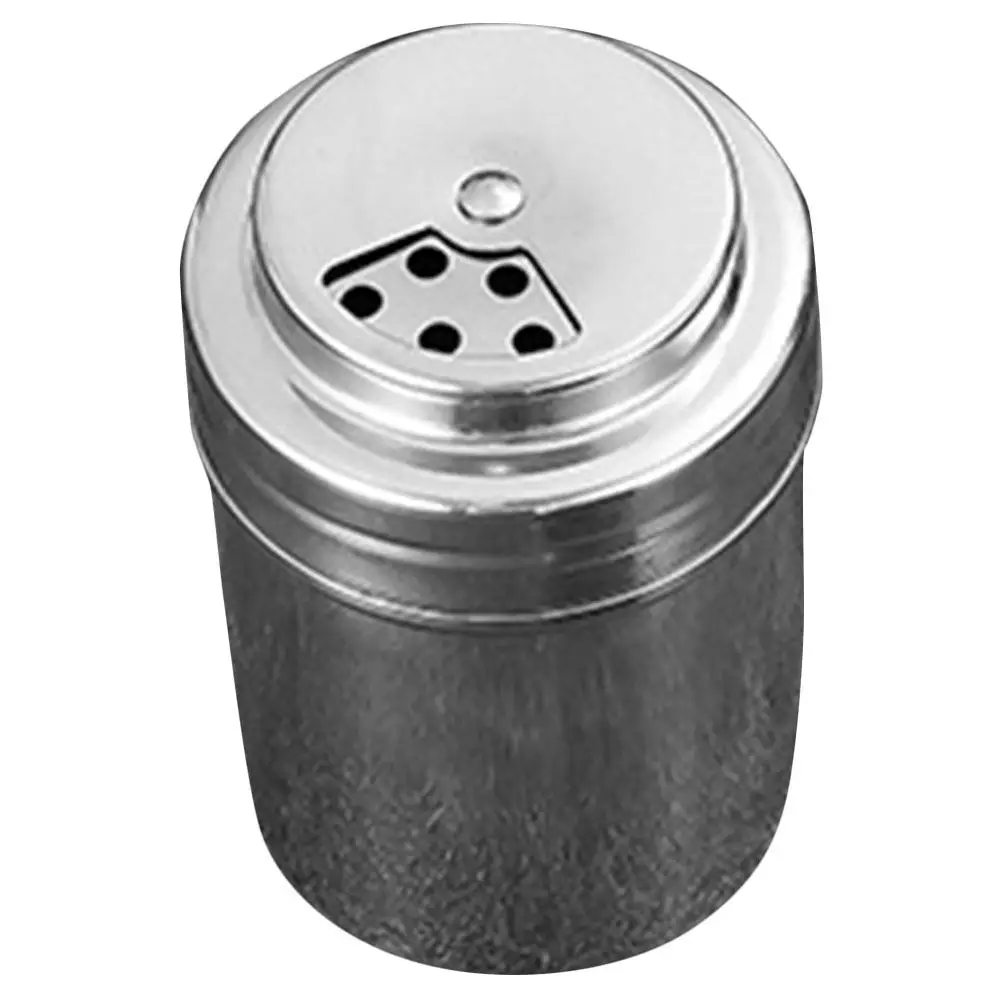 

Stainless Steel Condiment Containers Easy Pour Seasoning Jars for Salt Pepper Spices Storage Kitchen Pantry Organization