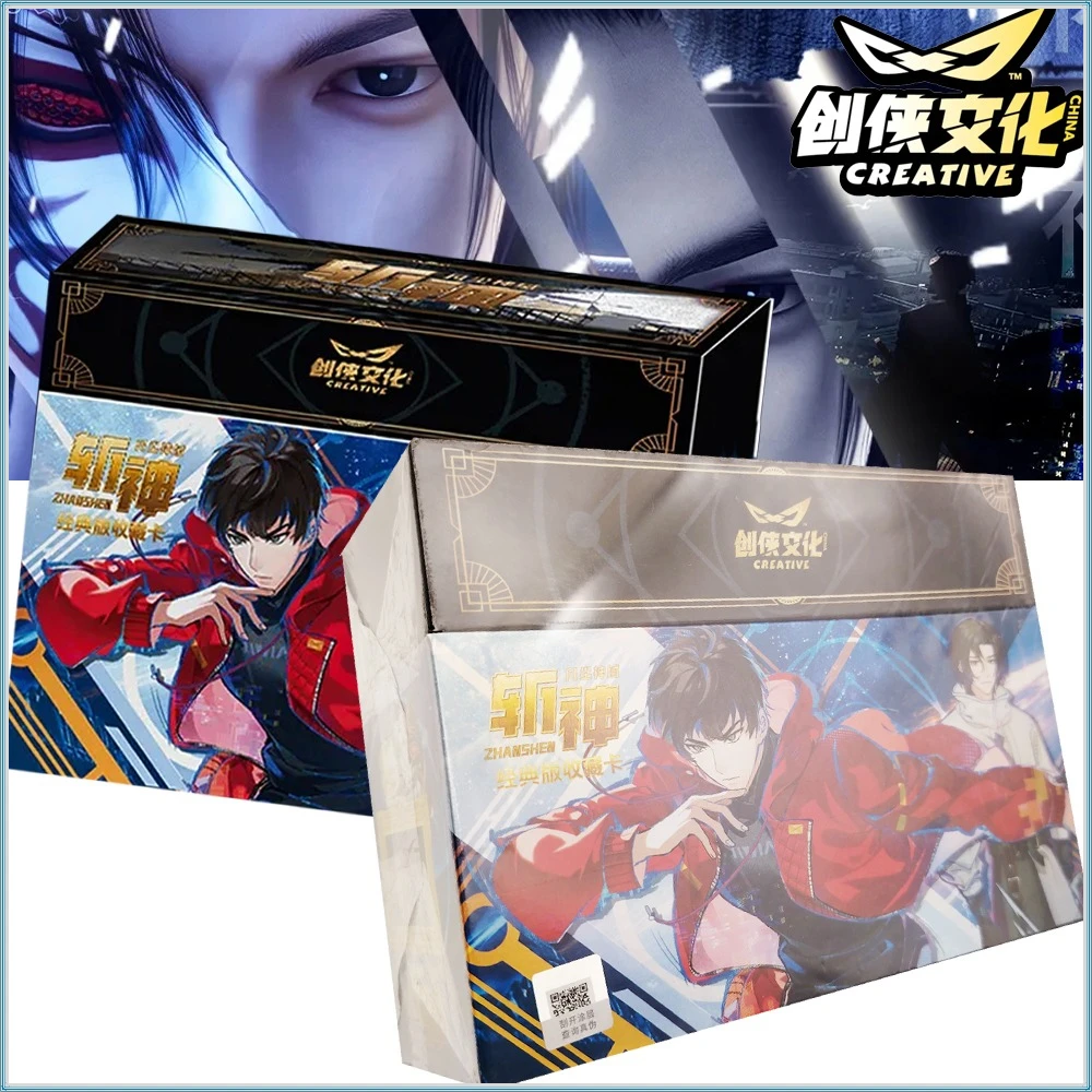 

Genuine Slay The Gods Creative Collection Cards Popular Animation IP Retro Oil Painting Frame Character Exquisite Art Cards Gift