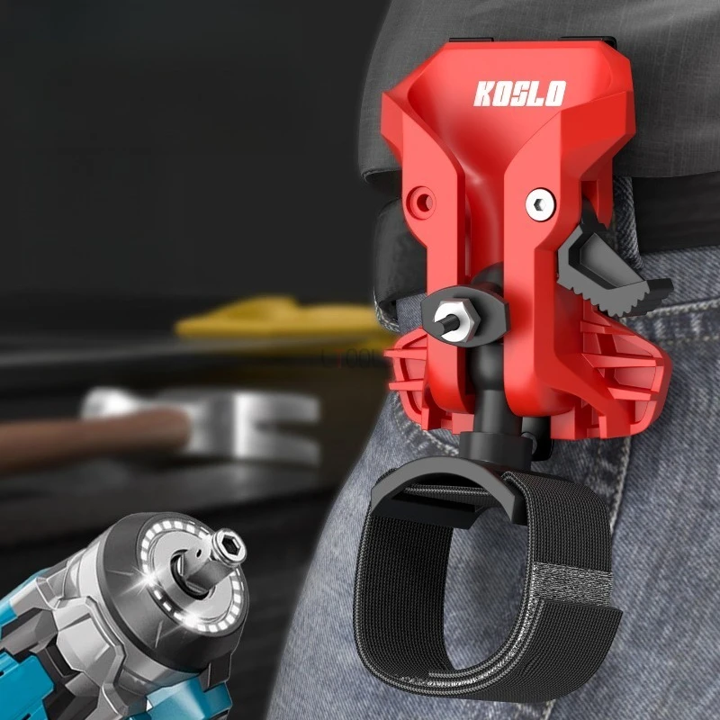 

Double Lock Power Tools Quick Hanging Hooks Quick Release Storage Self-Locking Waist Lock Tool Organizer Hook To Prevent Falling