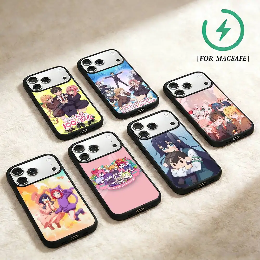 

T-The 100 Girlfriends w-Who Really Love You Phone Case For iPhone 17,16,15,14,13,12,Plus,Pro,Max for Magsafe Wireless Charging