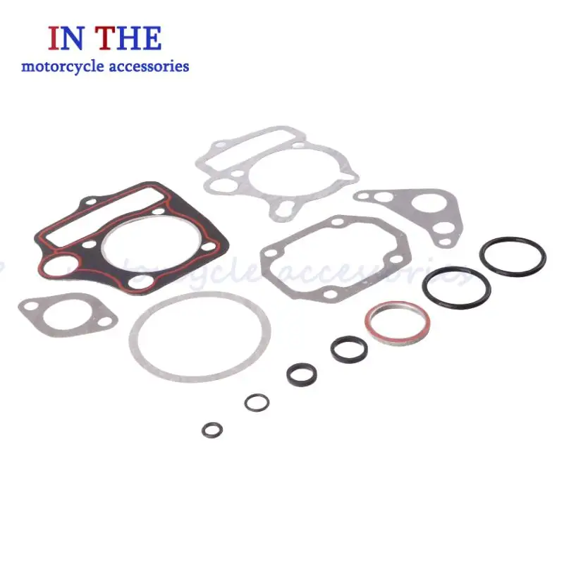 NEW 110cc Horizontal Engine Gasket Set - Cylinder Piston Gaskets Compatible with Zongshen Kayo Dirt Pit Bikes & ATVs
