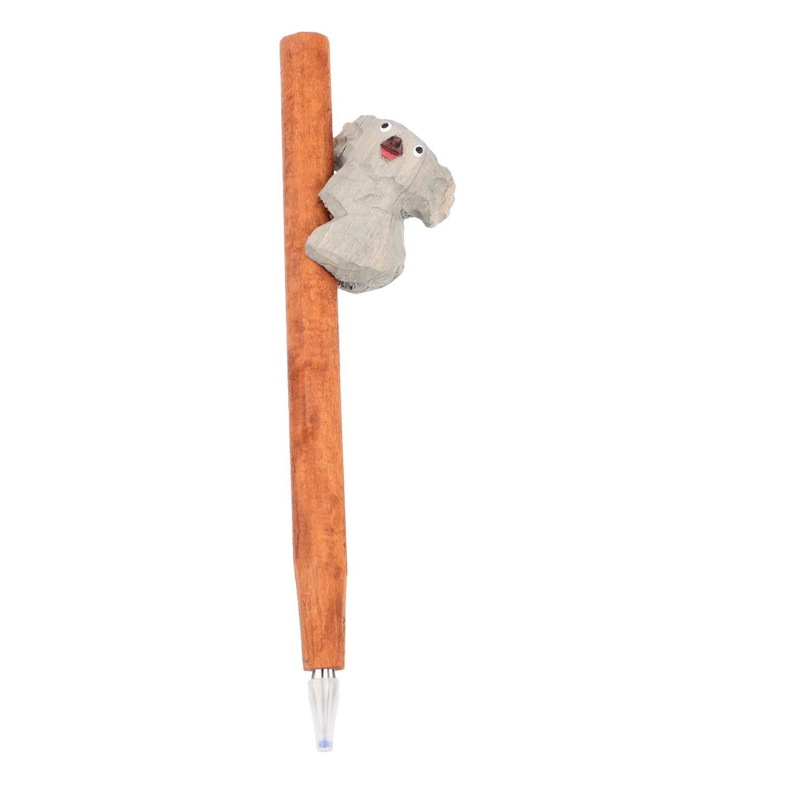 

Sloth Wood Carving Pen Student Stationery Adorable Ballpoint Animal Pens Creative Decorative