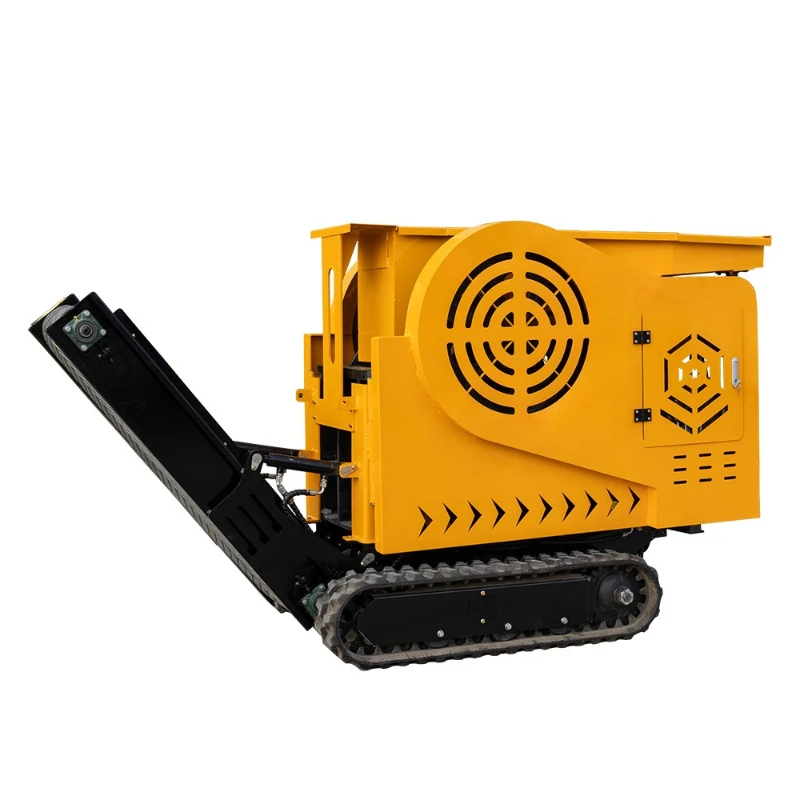 

Crusher, small crawler type engineering garbage crusher, new mobile stone crusher