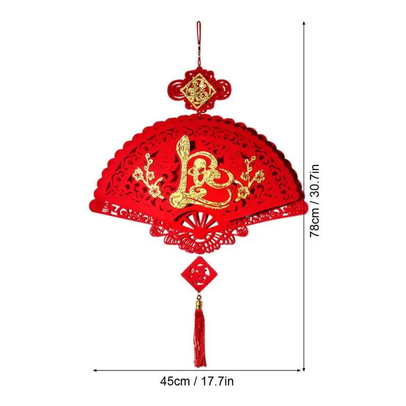 Chinese Lunar New Year Cny Decoration 2024 Vietnamese Spring Festival Tet Hanging Decor Chinese New Year Home Hanging Ornament