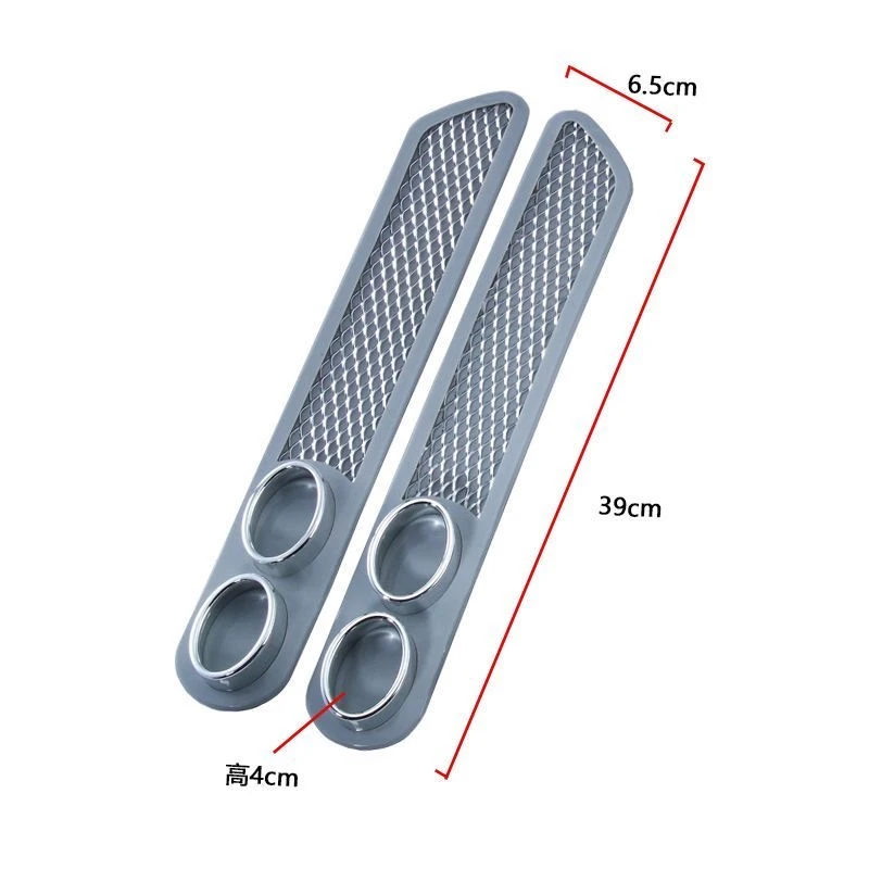 For Nissan X-TRAIL Qashqai Murano Terra Navara TEANA Sylphy Patrol Exhaust pipe decoration Car tail decoration accessories - view 2