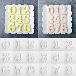 9pcs/set Large Size 0-8 Number Shape Cookie Cutter Fondant Biscuit Cookies Mold Cake Decoration Tool Pastry Baking Accessories