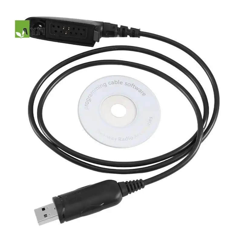 AY14 -USB Programming Cable For Motorola Radio HT750 HT1250 PRO5150 GP328 GP340 GP380 GP640 GP680 GP960 GP1280 PR860 Walkie Talk
