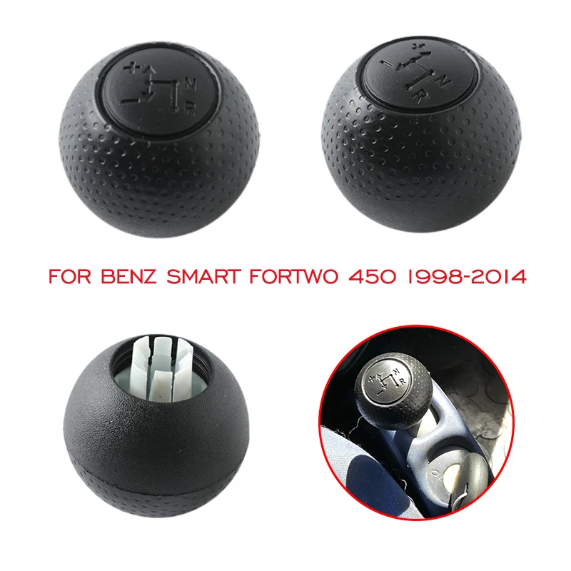 

For Mercedes Benz Smart Fortwo 450 1998-2014 Car Gear Shift Knob Automatic Transmission Lever Shifter Hand Ball Gearbox Stick