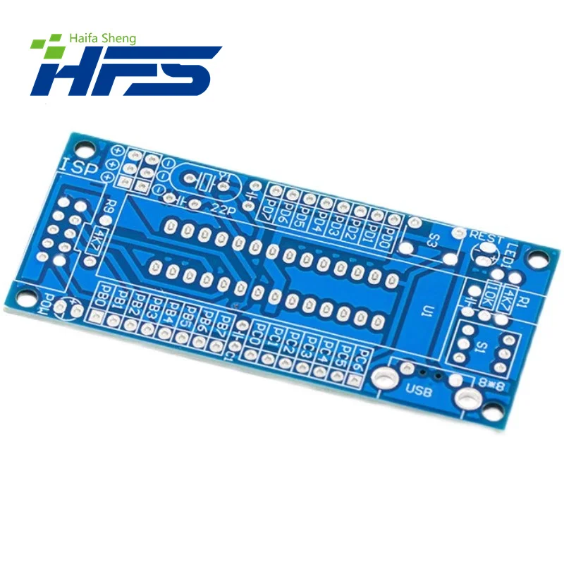 UNO R3 Motherboard Soldagem Peças Soltas, Placa De Desenvolvimento, Kit DIY, ATmega328P, Sem Manual De Soldagem
