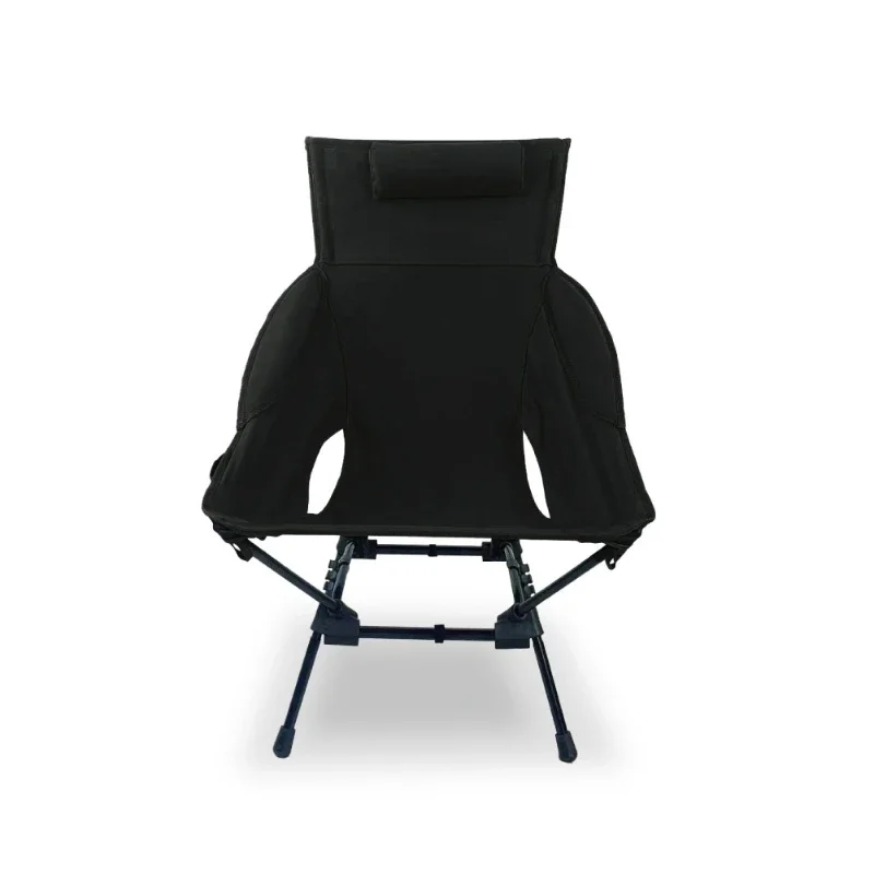 

Outdoor ultra-light aluminum alloy square moon chair camping wear-resistant folding chair camping portable stool chair