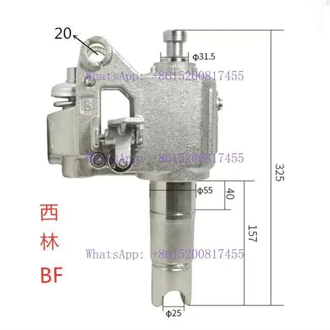 

2 tons 3 tons 5 tons manual hydraulic truck, cow oil cylinder assembly, forklift jack