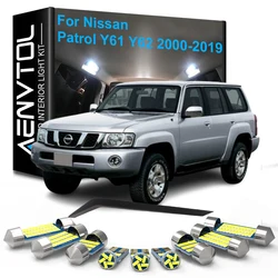 Car Accessories LED Interior Lights Canbus For Nissan Patrol Y61 Y62 2000-2005 2006 2007 2008 2009 2010-2015 2016 2017 2018 2019