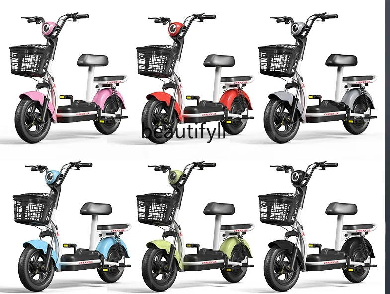 Electric Car Small Boys and Girls New National Standard Adult Electric Bicycle Mini Power Battery Car Electric Motorcycle