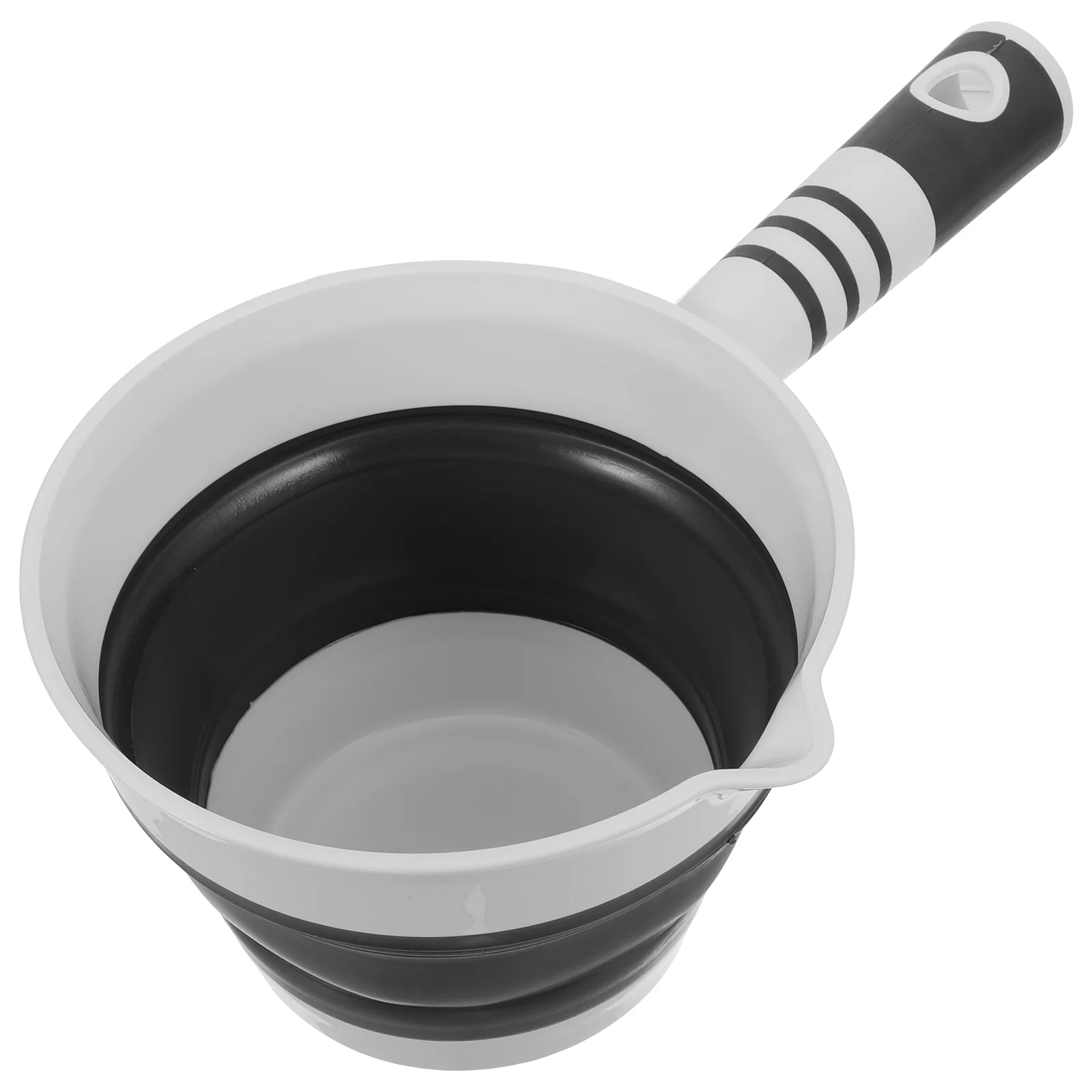 

Kitchen Water Spoon Plastic Scoop Dipper Portable Foldable Ladle Cereal Container