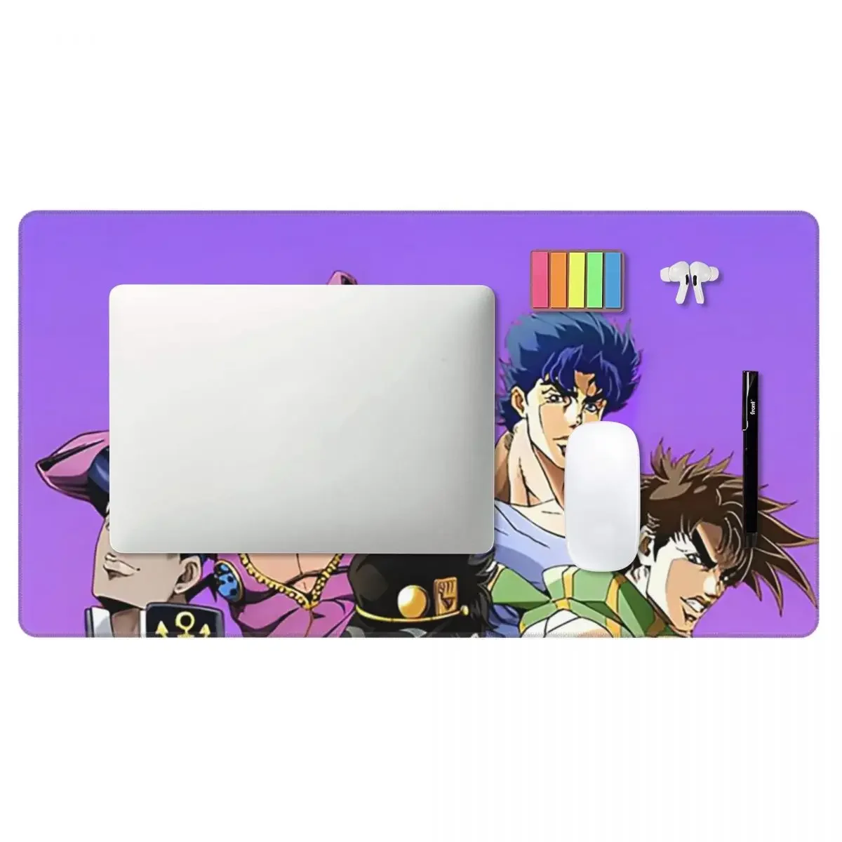 Large Mouse Pad Jojo Bizarre Adventure Anime Cartoon Gamer PC Laptop Mats Keyboard Computer Gaming Office Accessories Desk Mat
