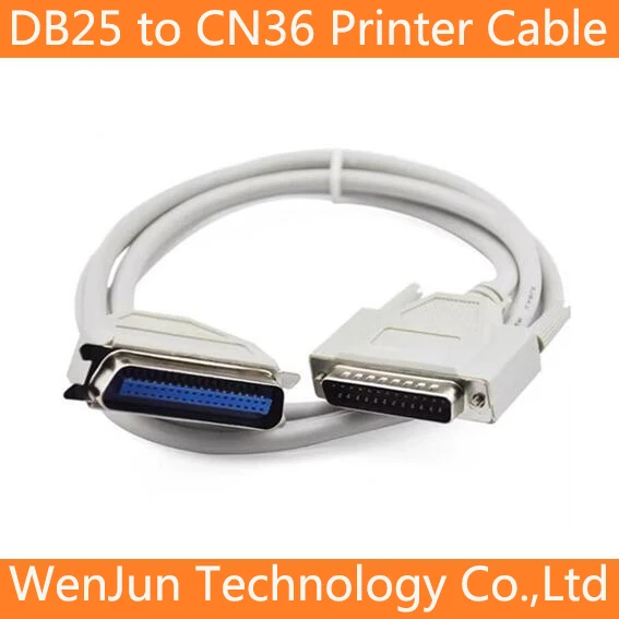 

High Quality DB25 to CN36 Printer Connector Cable 25pin to 36pin Connector Cable Cord 1.5M 3M 5M 10M