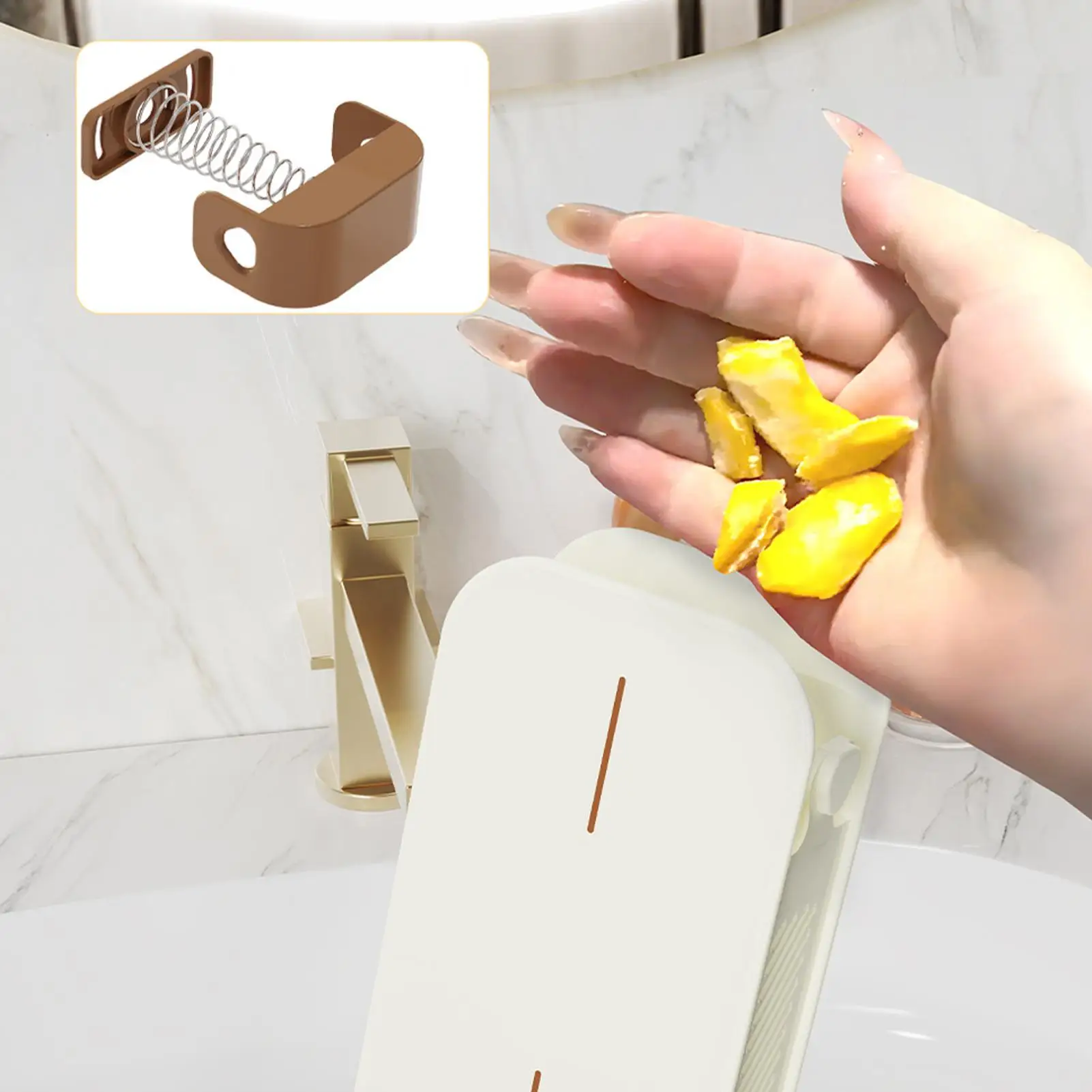 

Коробка для мыла с роликом, дозатор мыла для стирки, бытовой контейнер, решение для чистки одежды с щеткой для кемпинга, дома на колесах, путешествий