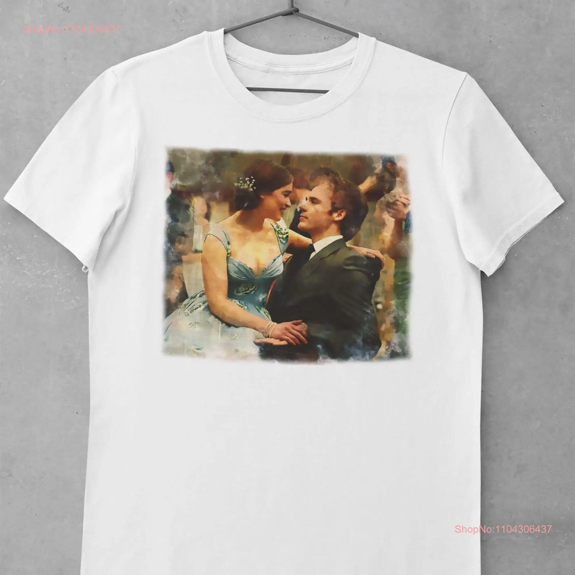 Vintage T Shirt Me before you Emilia Clarke Sam Claflin movie fan art  long or short sleeves