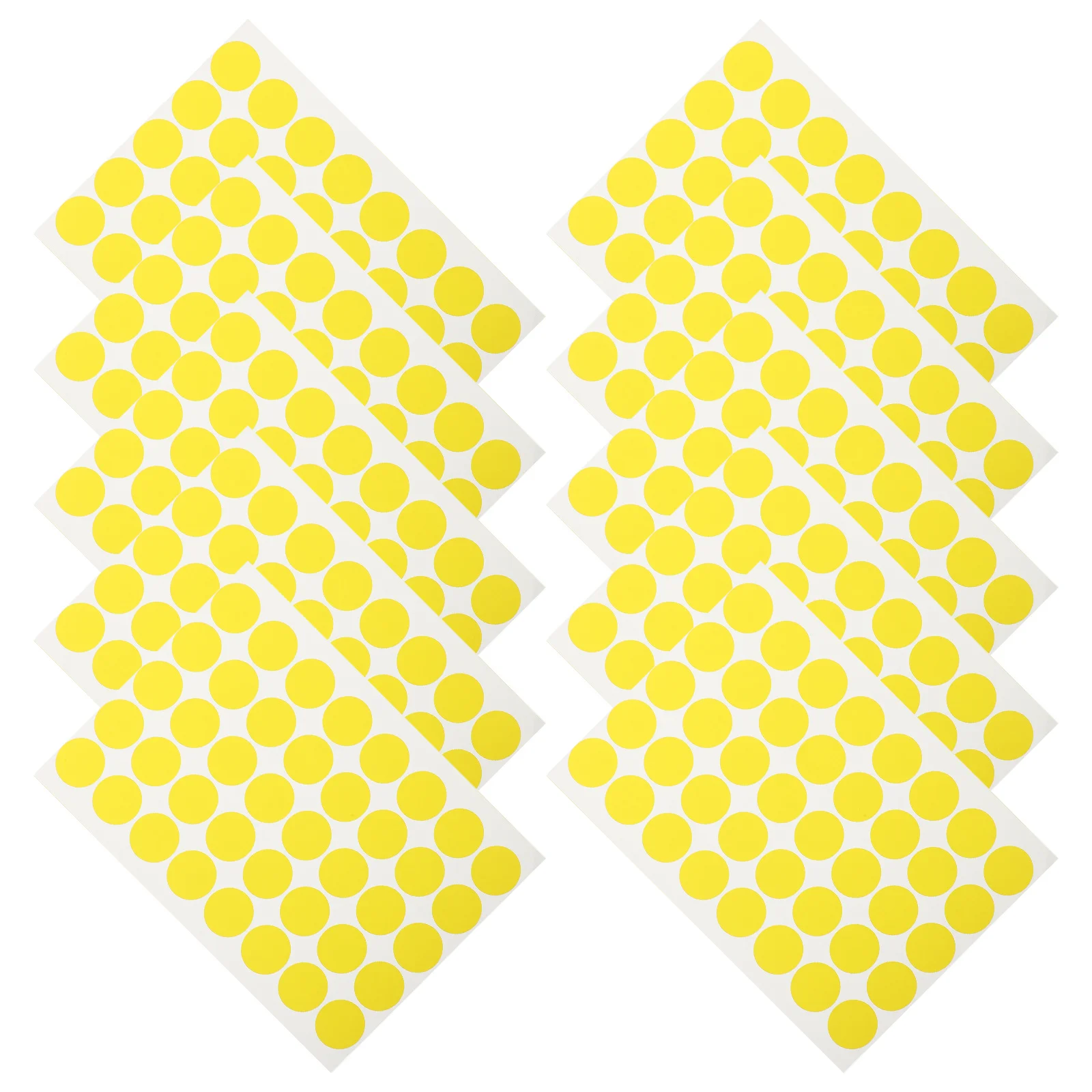 10 fogli adesivi a punti piccoli etichette adesive per codifica buste sigillanti etichette rotonde punti pennarelli per codifica circolare vendono imballaggi