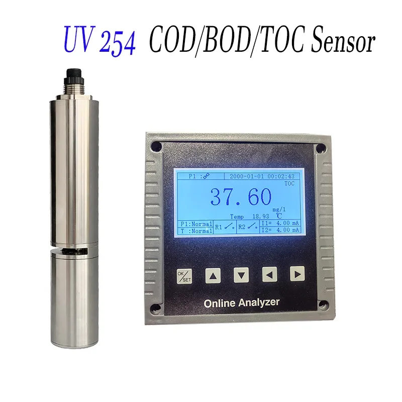 Online COD/ BOD/TSS/ TOC Sensor UV254 for Waste Water Treatment Monitoring