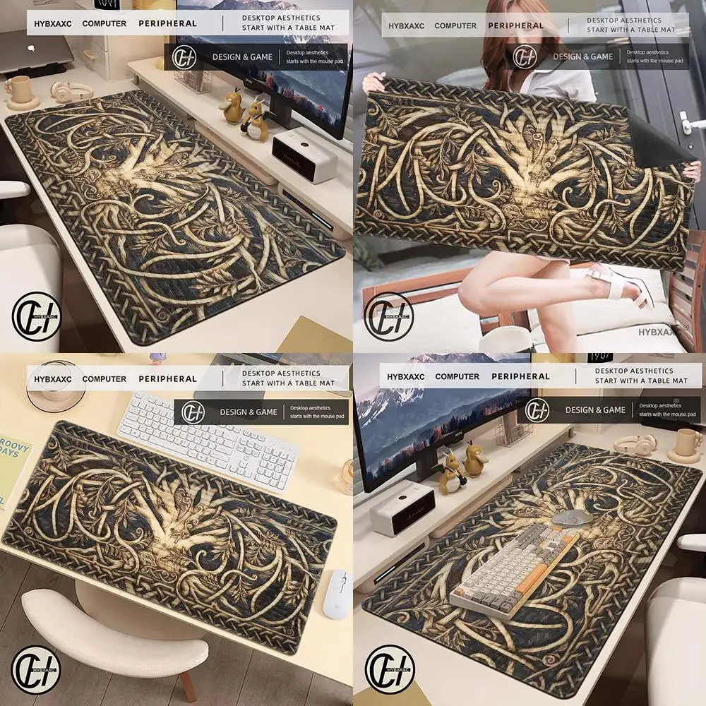 Tappetino per mouse con logo Viking Vegvisir asdjasodasdasd