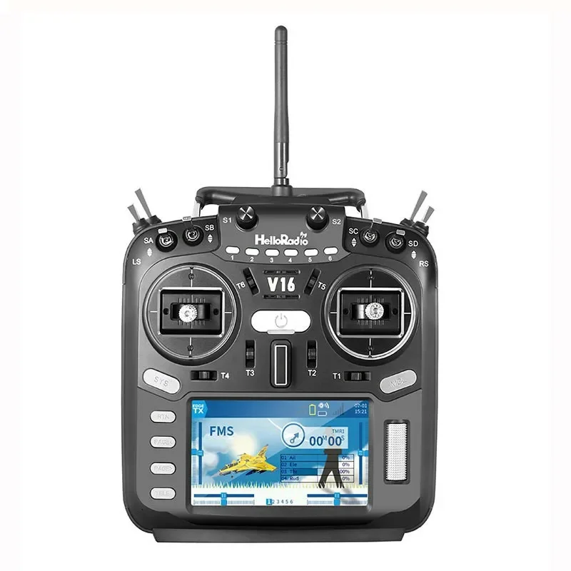 HelloRadio V16 multi-protocol remote control is compatible with FPV high-frequency head EDGETX touch screen FPV traverser