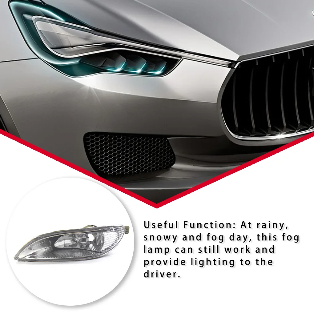 Foglamp lamp Shockproof Fog Lights Upgraded Fitting Foglight LED Lamps Working Light Single Row Signal Lamps