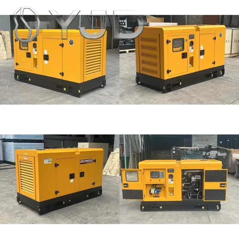Ready Stock Power 15kva Generators Set Soundproof Cheap Price Generator Water Cooled ATS Control for Sale